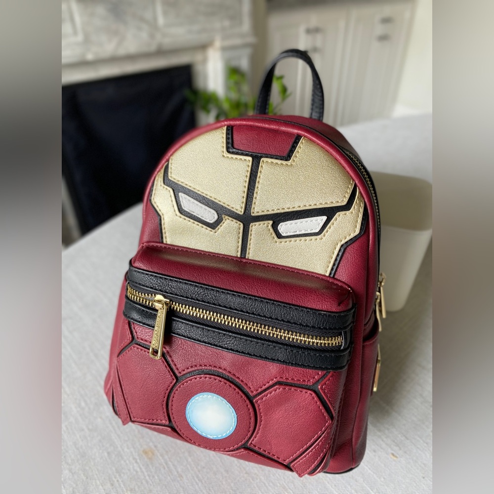 Loungefly x Marvel Comics Iron Man Mini Backpack - Limited Edition New with Tags